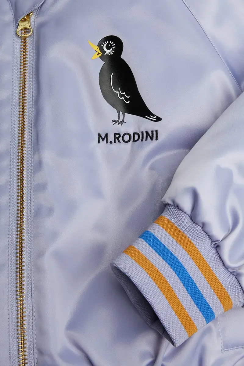 giacca bomber bambini Birds colore violetto 2561010145 miniatura 4