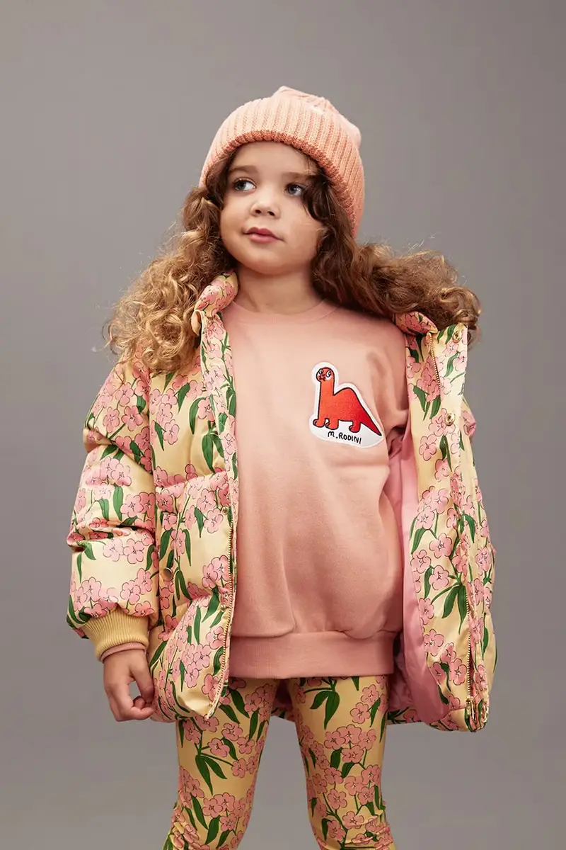 giacca per bambini Alpine flowers colore giallo 25710113