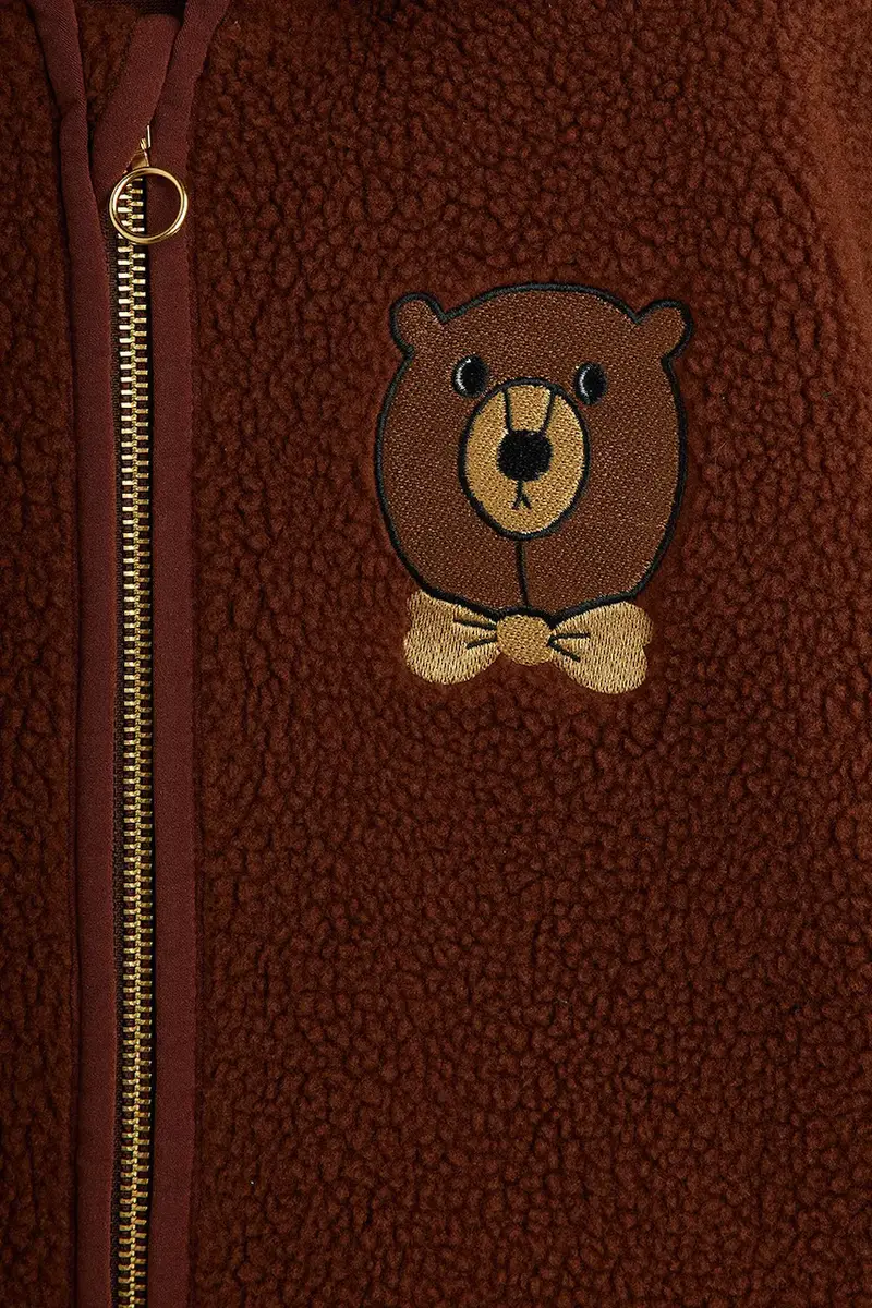 giacca per bambini Bear colore marrone 25710122 miniatura 5