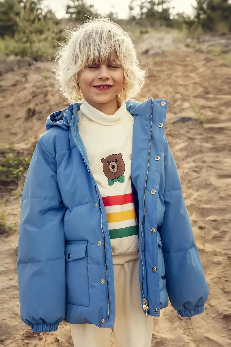 giacca per bambini colore blu 25710111