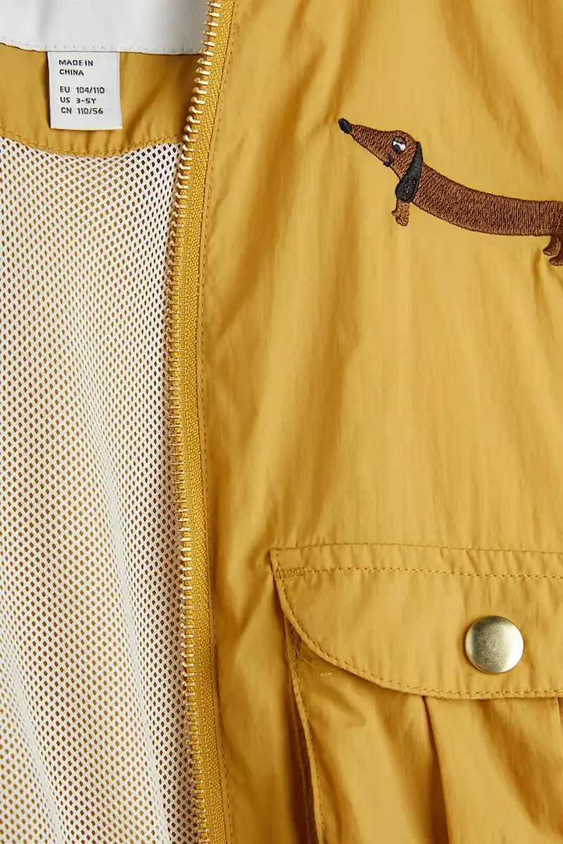 giacca per bambini Dog colore giallo 2521010113 miniatura 4