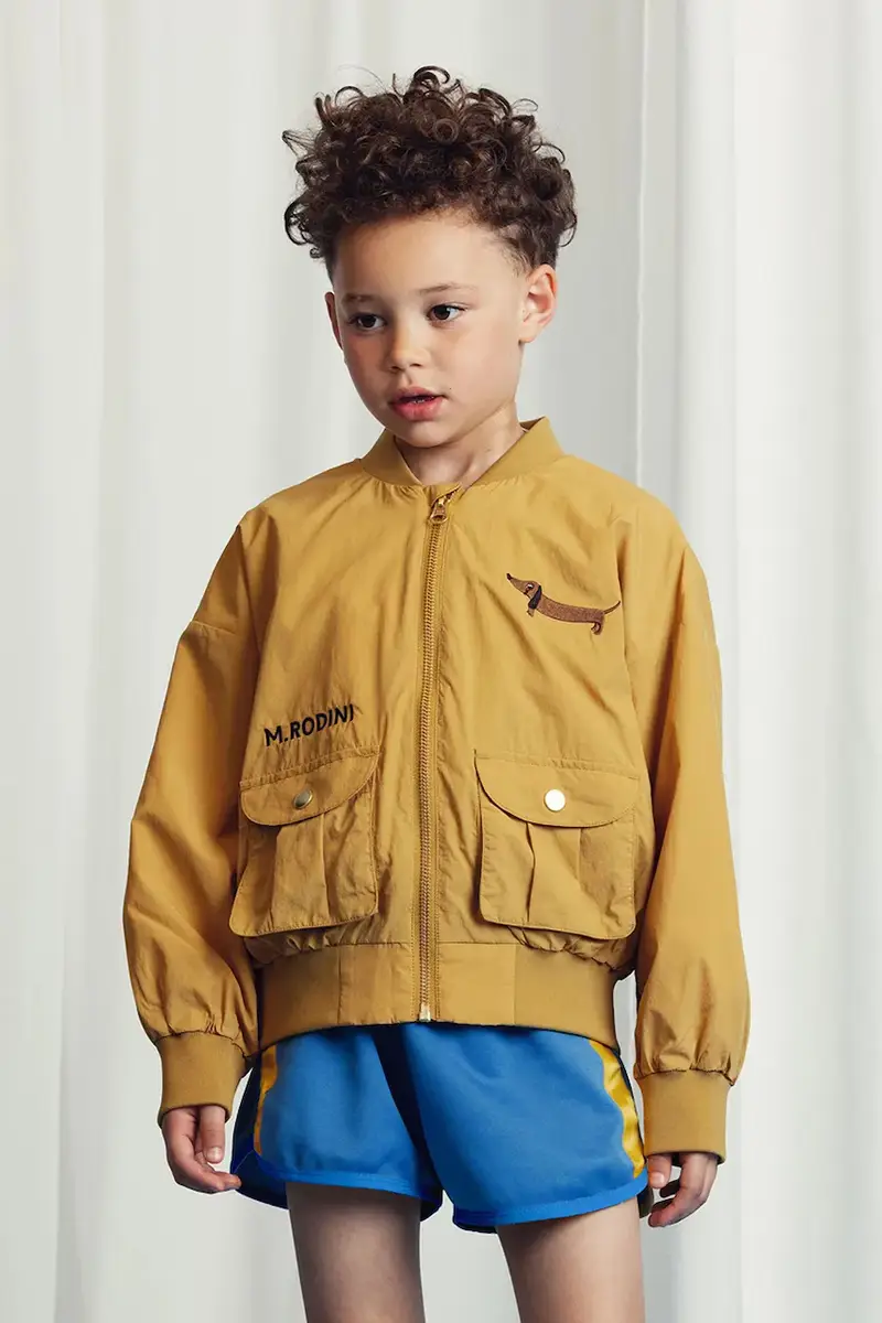 giacca per bambini Dog colore giallo 2521010113