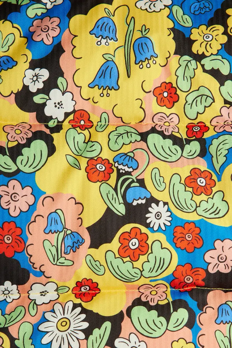 giacca per bambini Flowers colore giallo 25710115 miniatura 4