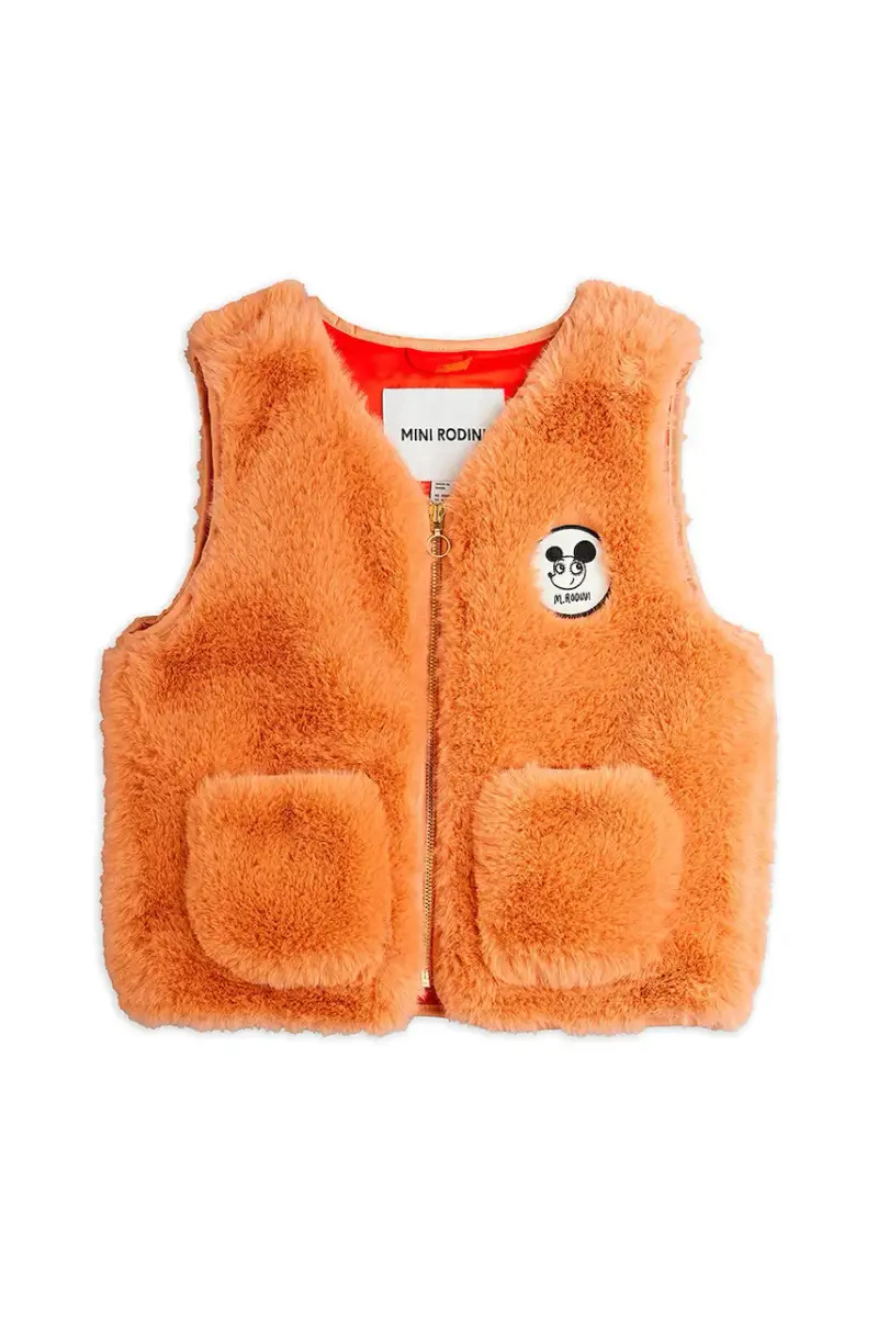 gilet da bambino Ritzratz colore arancione 25710108 miniatura 2