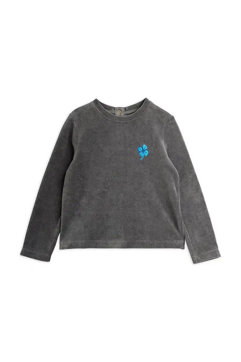 maglietta a maniche lunghe per bambini Clover colore grigio 25720113 miniatura 2