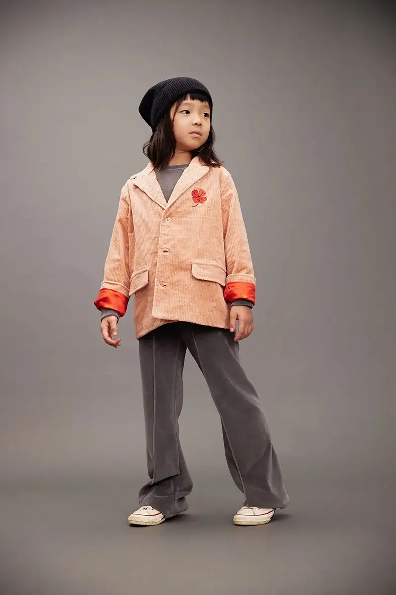 pantaloni tuta bambino/a Clover colore grigio 25730125 miniatura 5