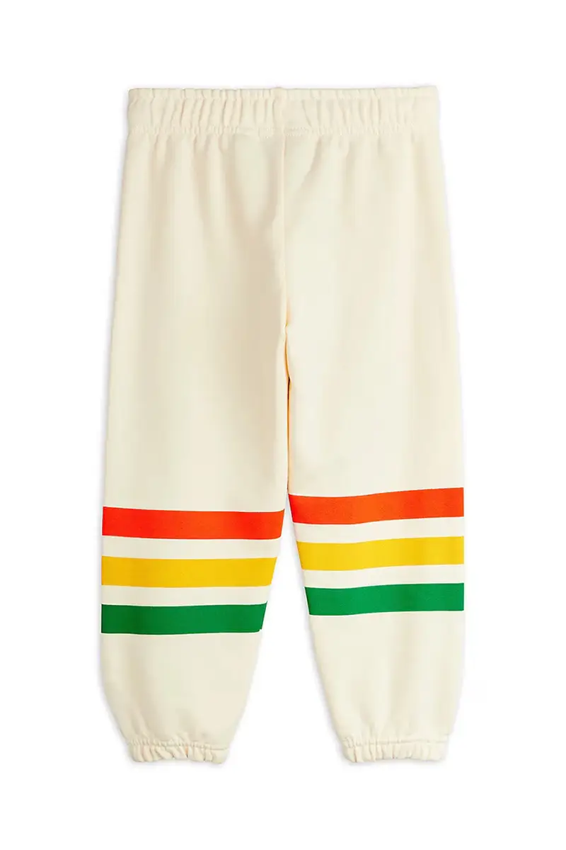 pantaloni tuta in cotone bambino/a Bear colore beige 25730138 miniatura 3