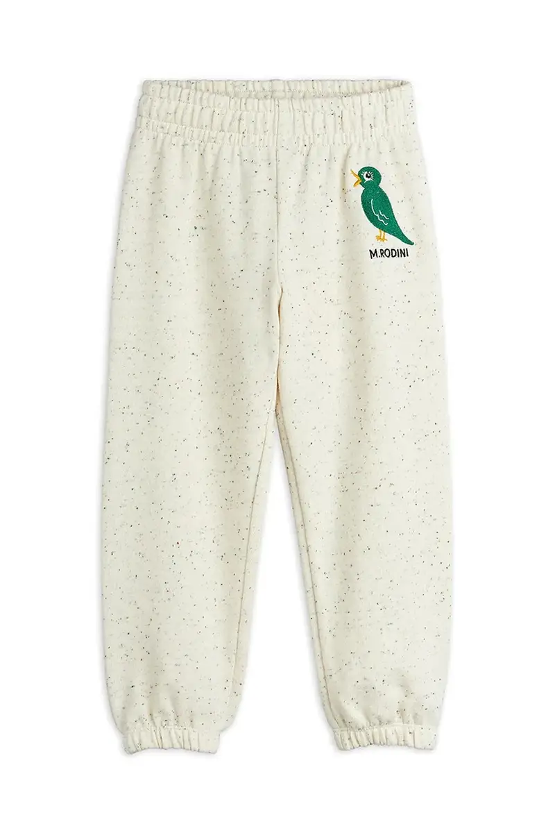 pantaloni tuta in cotone bambino/a Bird colore beige 2563011111 miniatura 2