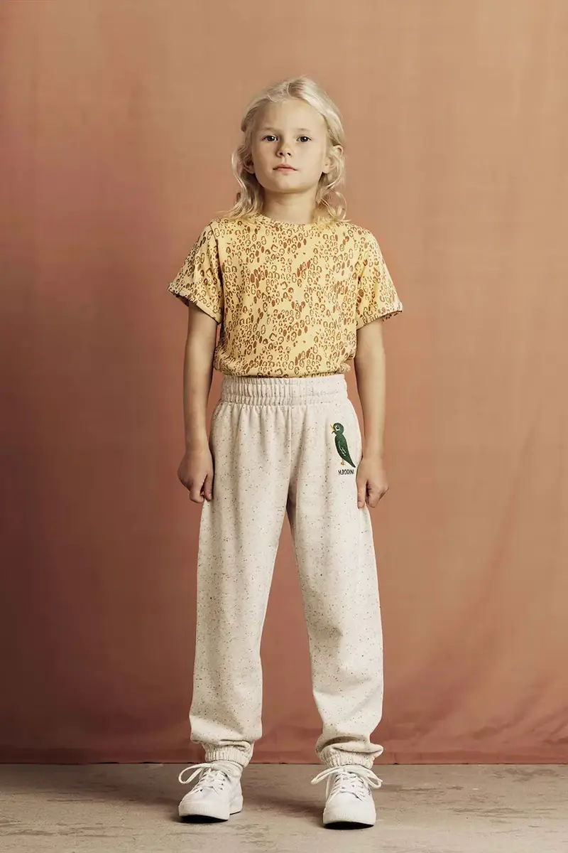 pantaloni tuta in cotone bambino/a Bird colore beige 2563011111