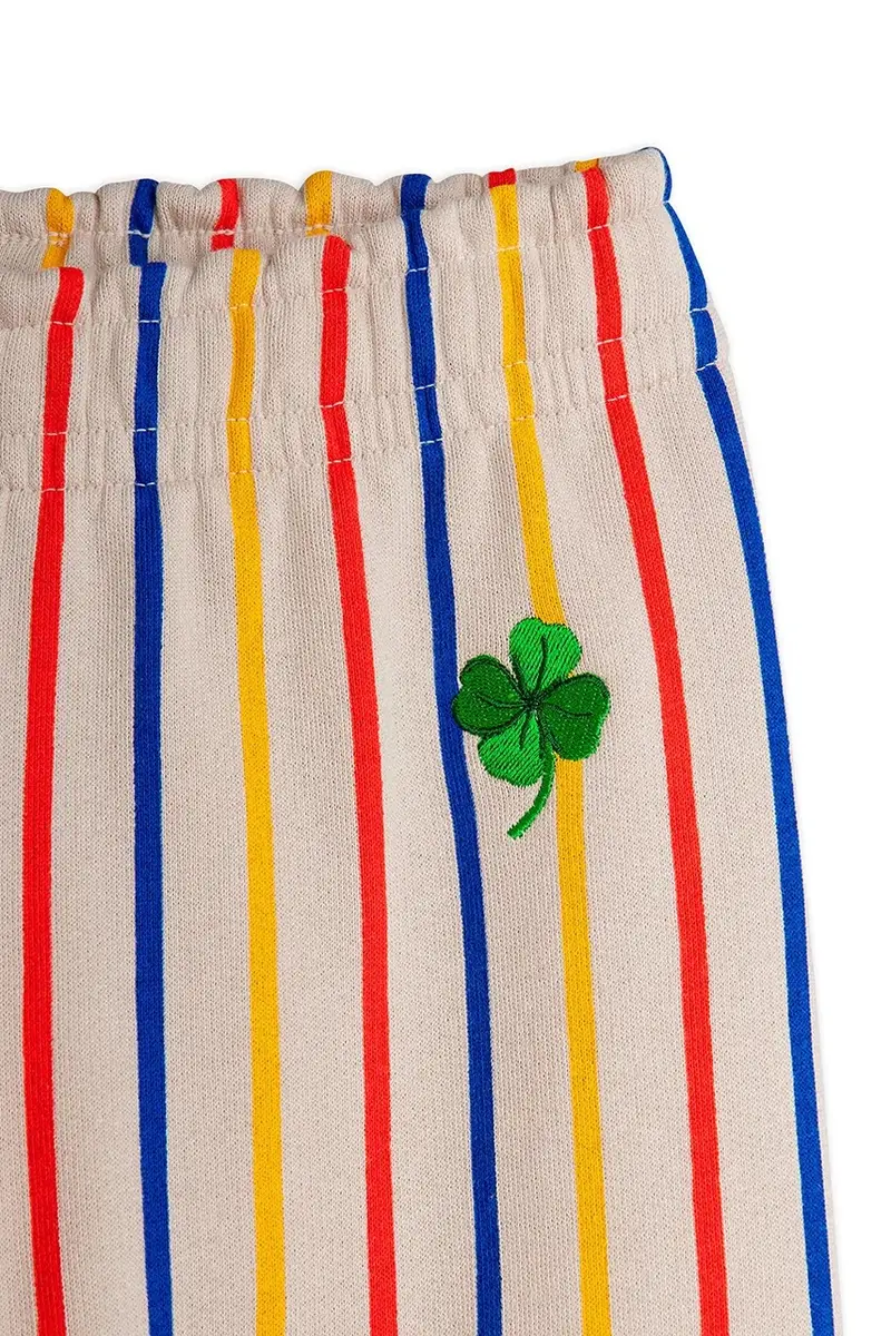 pantaloni tuta in cotone bambino/a Clover colore grigio 25730132 miniatura 4