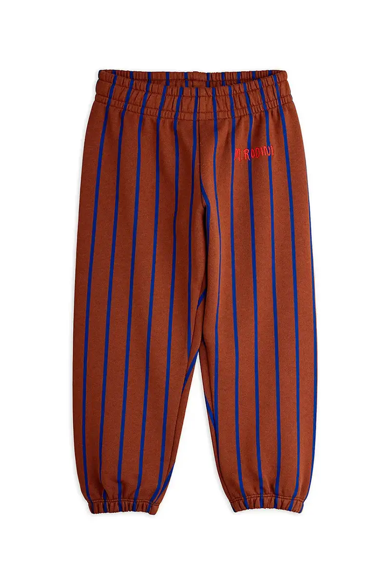 pantaloni tuta in cotone bambino/a colore marrone 25230134