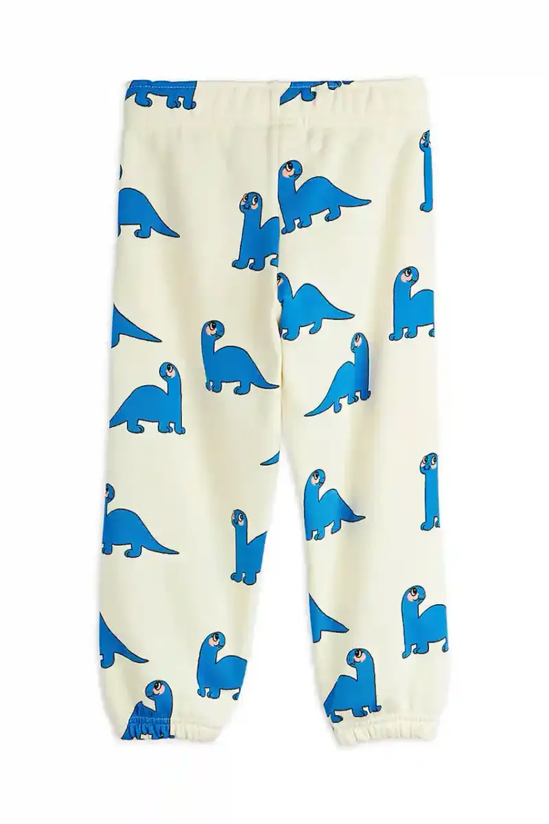 pantaloni tuta in cotone bambino/a Dino colore bianco 25730126 miniatura 2