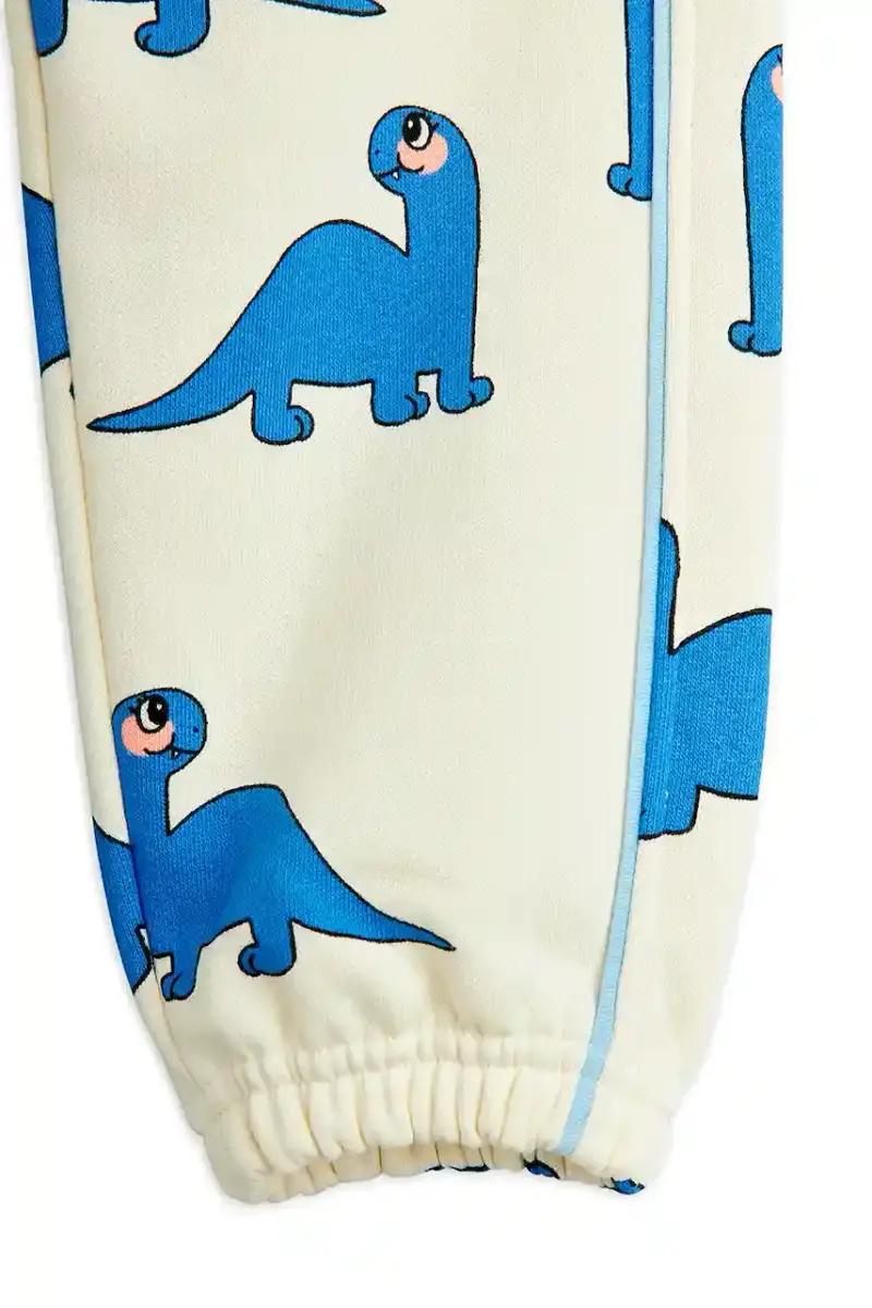 pantaloni tuta in cotone bambino/a Dino colore bianco 25730126 miniatura 3