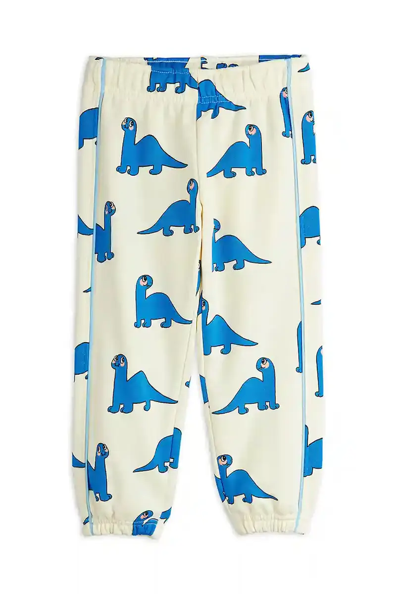 pantaloni tuta in cotone bambino/a Dino colore bianco 25730126