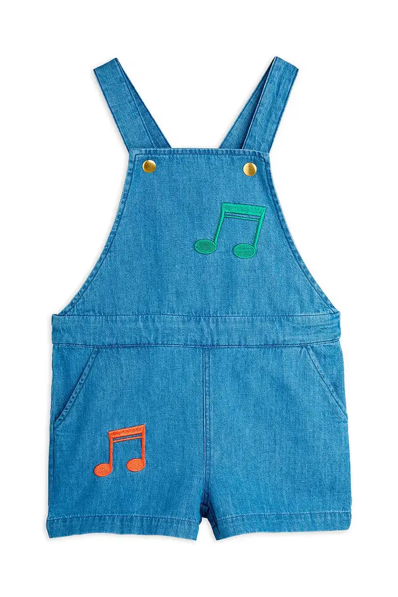 Mini Rodini Salopette Bambino Blu 3312960 miniatura 2