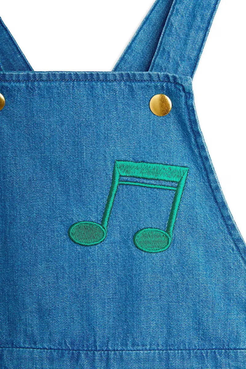 Mini Rodini Salopette Bambino Blu 3312960 miniatura 4