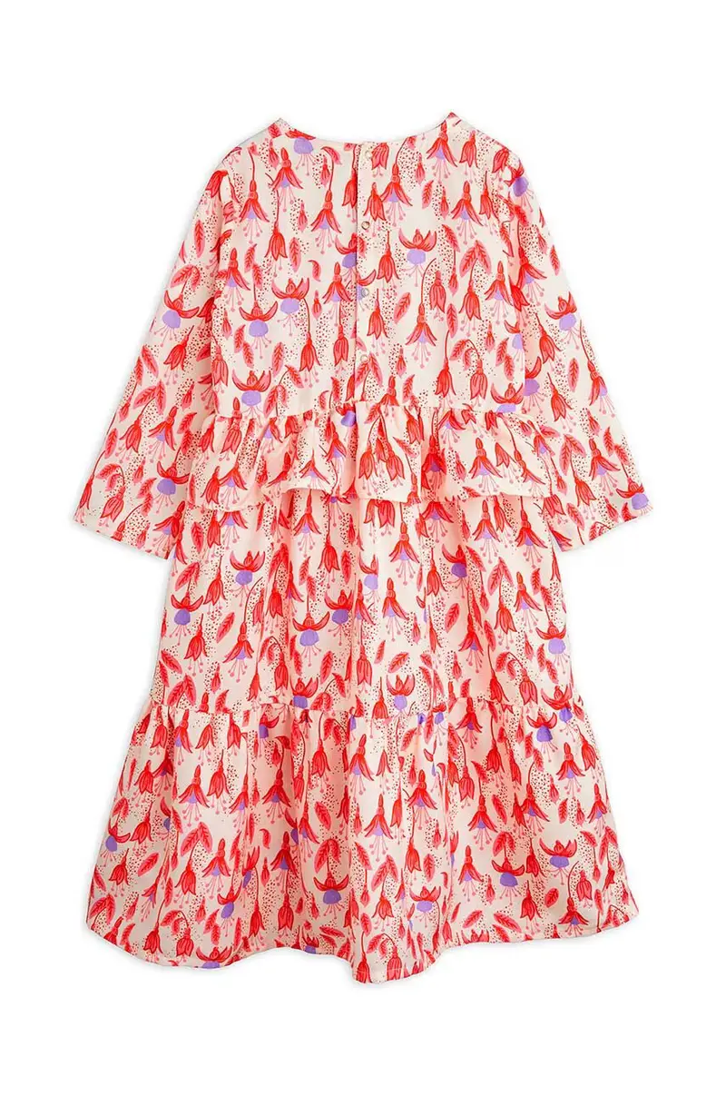 vestito bambina Fuchsia Rosa miniatura 3