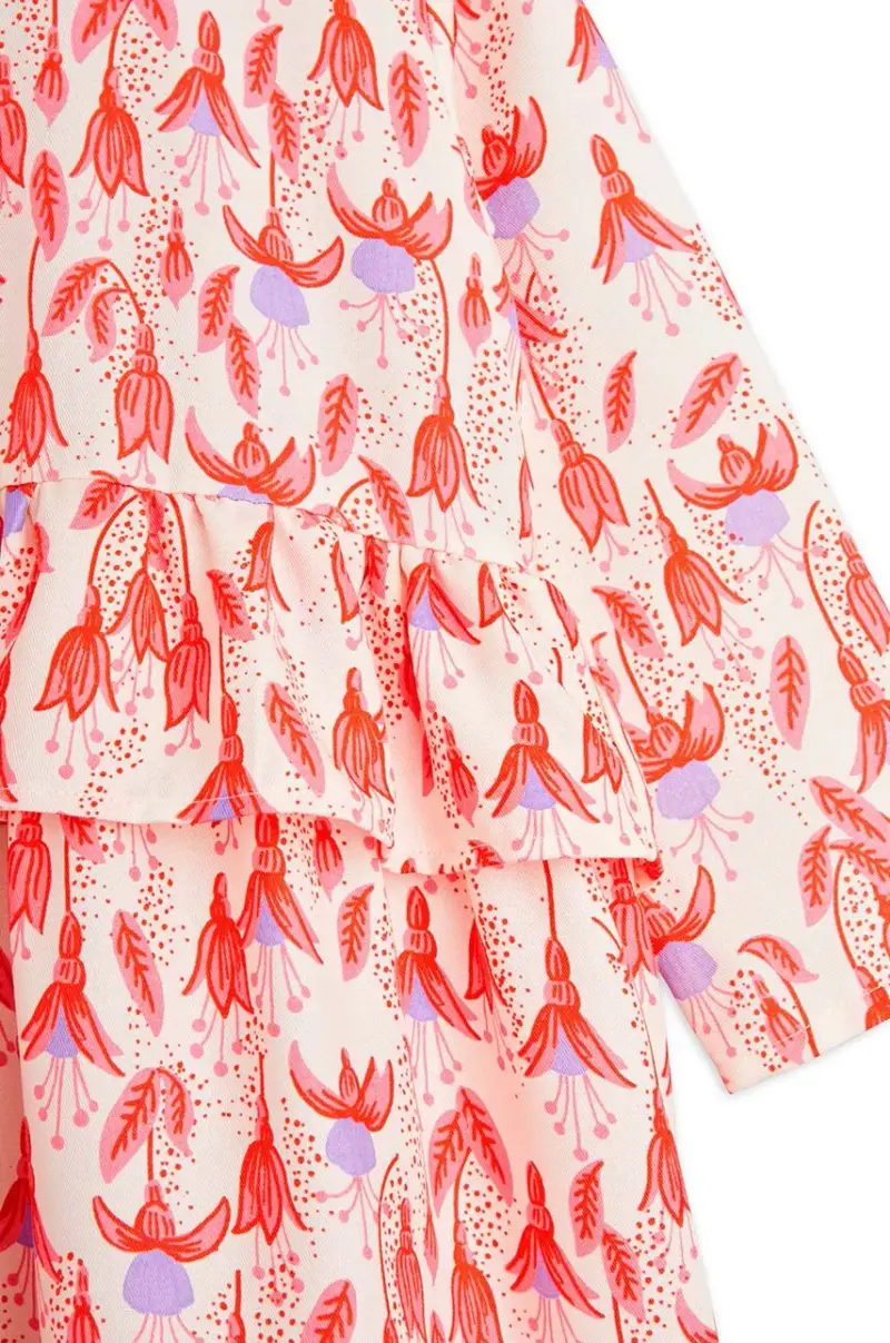 vestito bambina Fuchsia Rosa miniatura 4