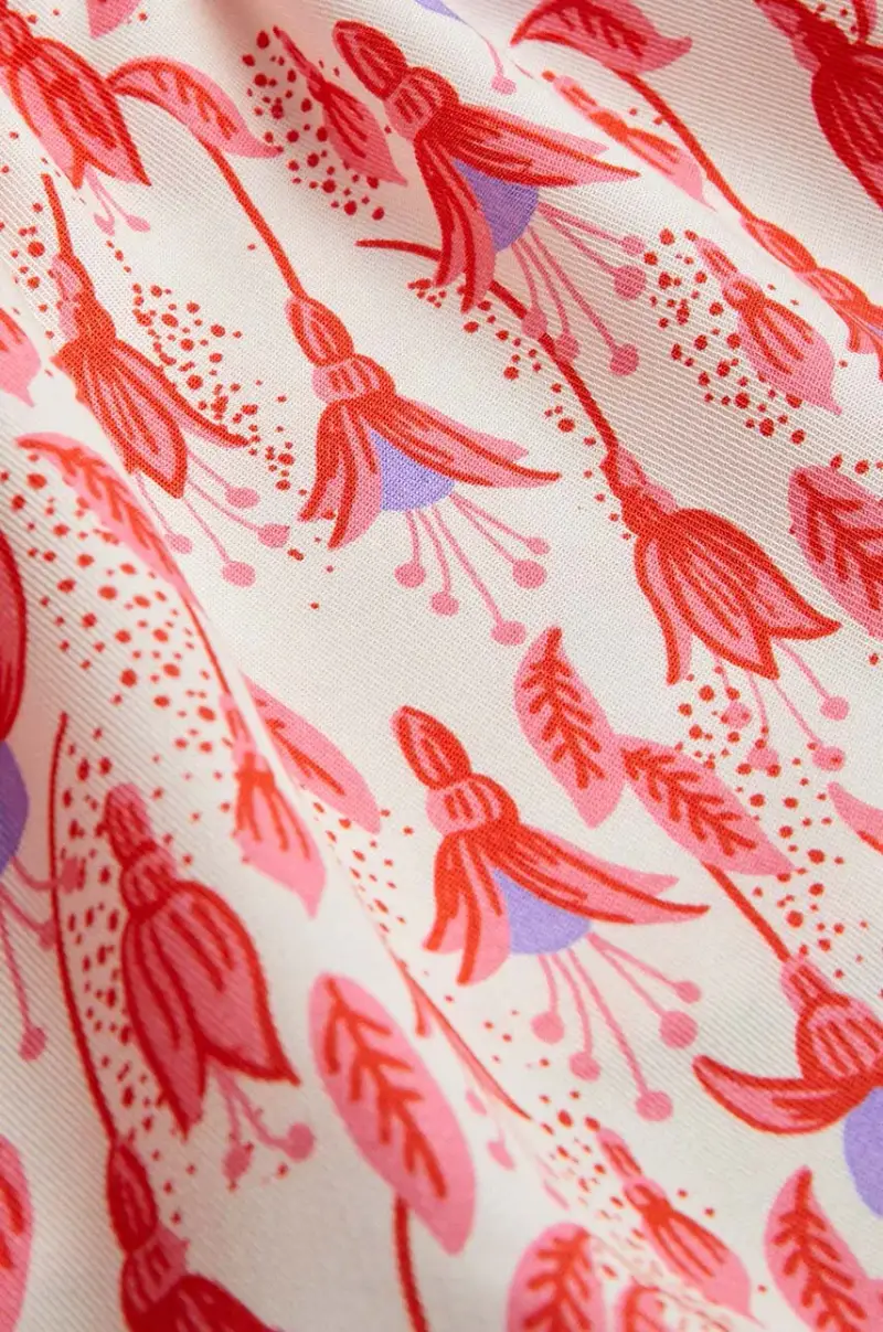 vestito bambina Fuchsia Rosa miniatura 5