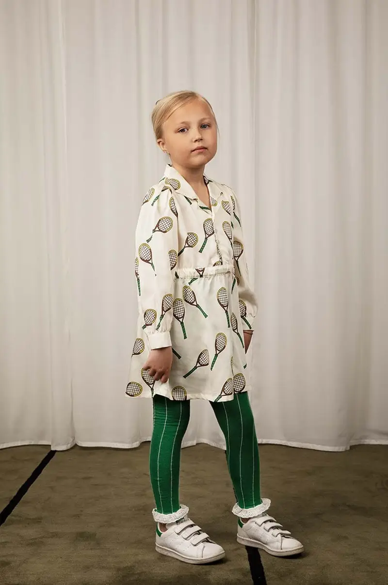 vestito bambina Tennis colore bianco