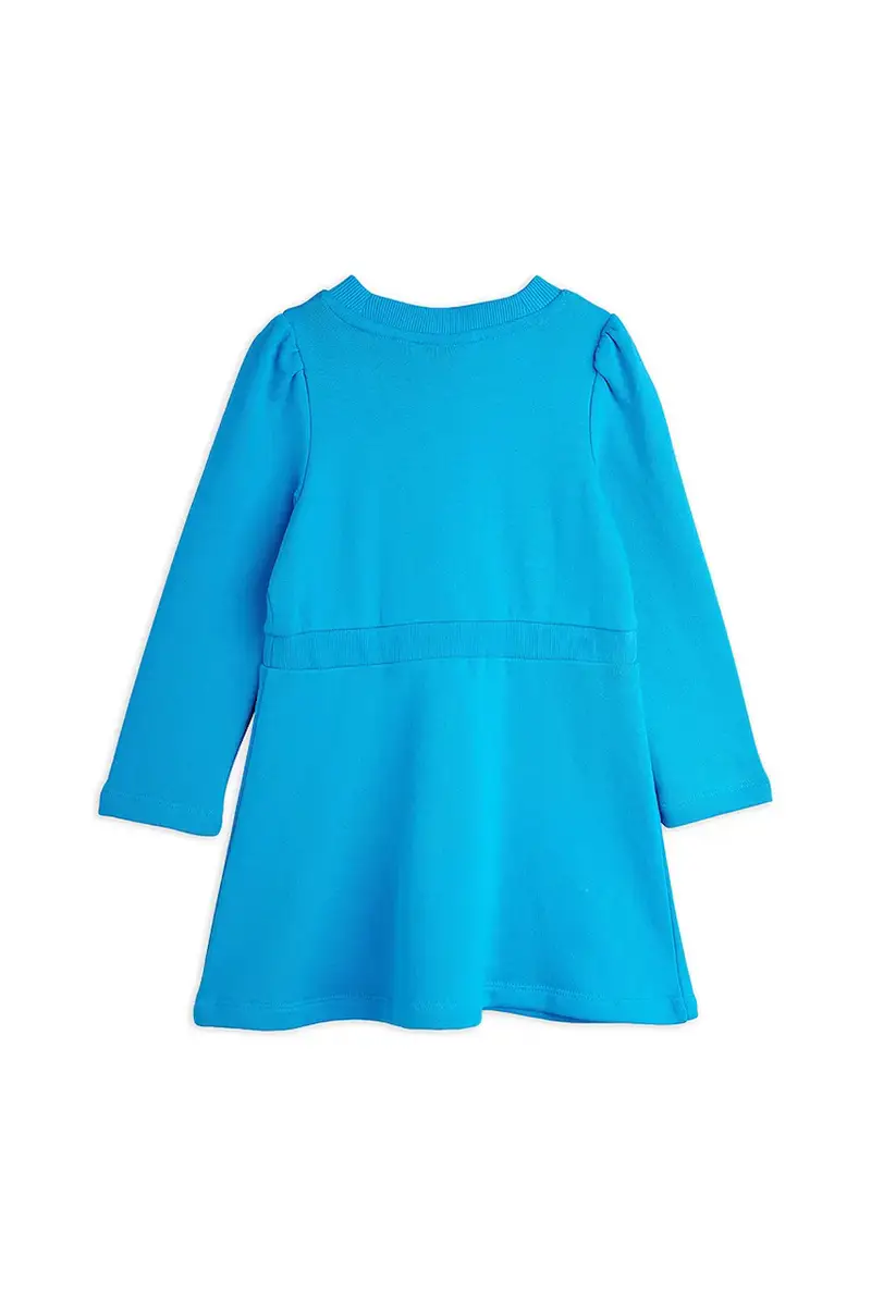 vestito di cotone bambina Dog colore blu 11000314 miniatura 3