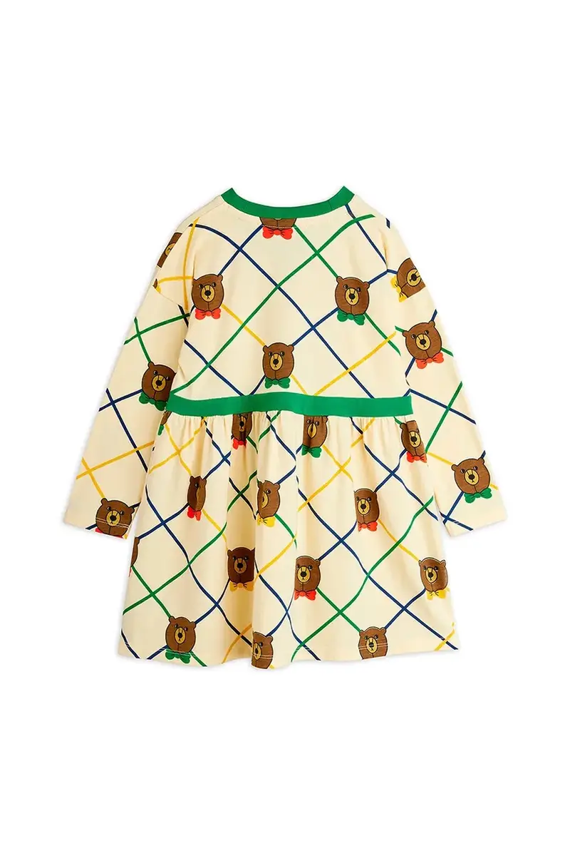 vestito di cotone per bambini Bear colore beige 25750127 miniatura 3