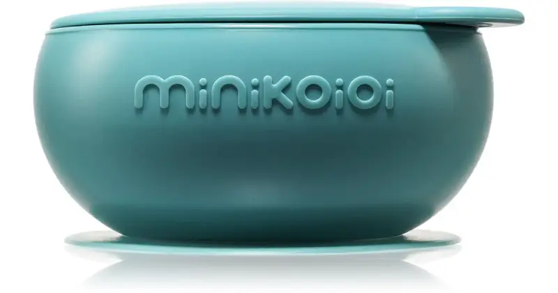 Bowl Verde Acqua ciotola in silicone con ventosa