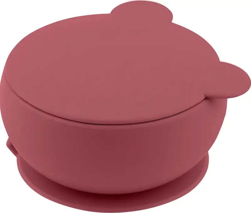 Rose ciotola in silicone con ventosa