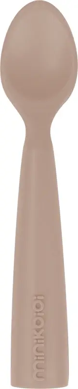 Silicone cucchiaino Bubble Beige