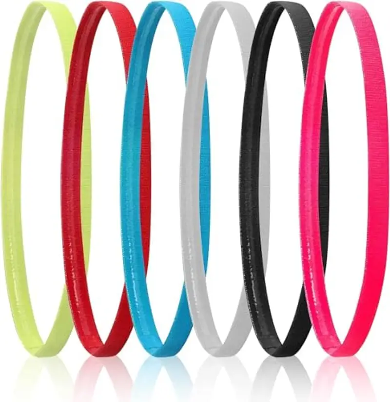 MINISOISO Set 6 Fascia Capelli Sportiva Antiscivolo