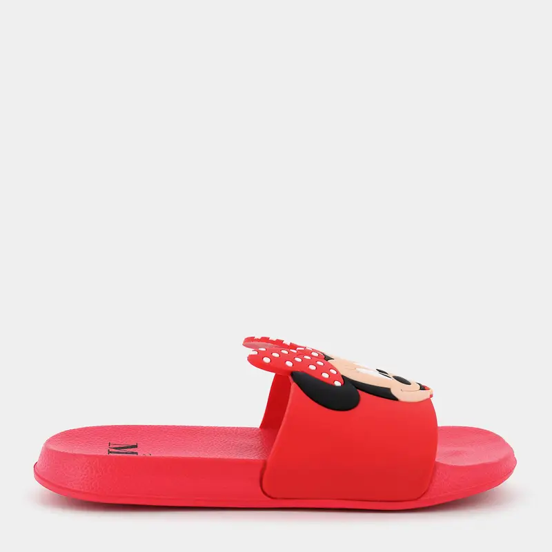 Ciabatte Minnie da Bambina, rosso