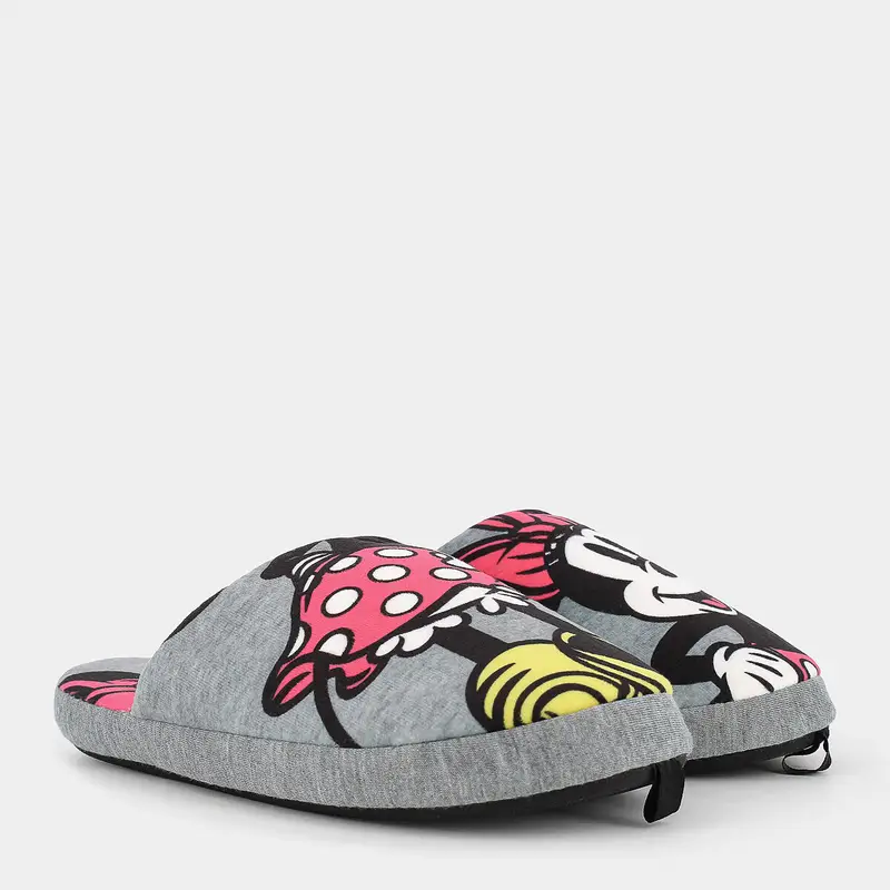 Ciabatte Minnie da Donna, grigio miniatura 2