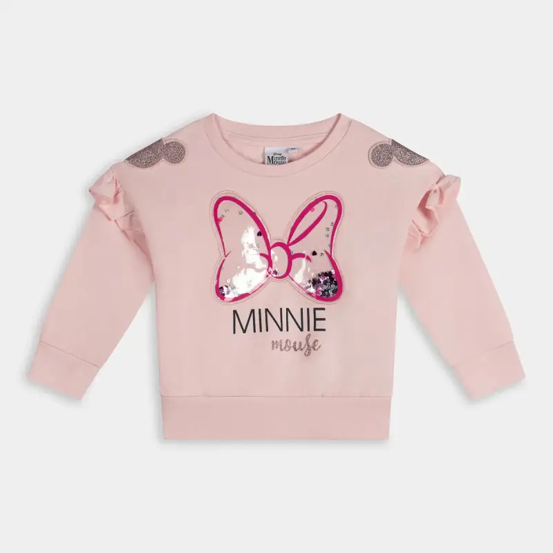 Minnie Felpe Bambina Rosa 2683446