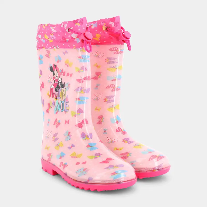 Pioggia-neve-Scarpe Minnie da Bambina, rosa miniatura 2