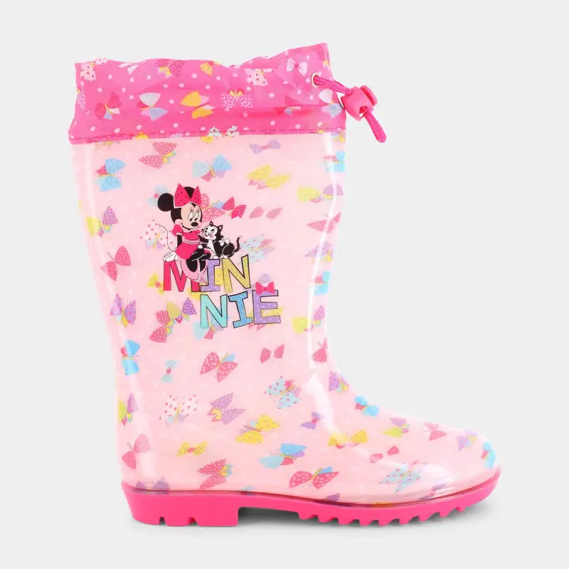 Pioggia-neve-Scarpe Minnie da Bambina, rosa