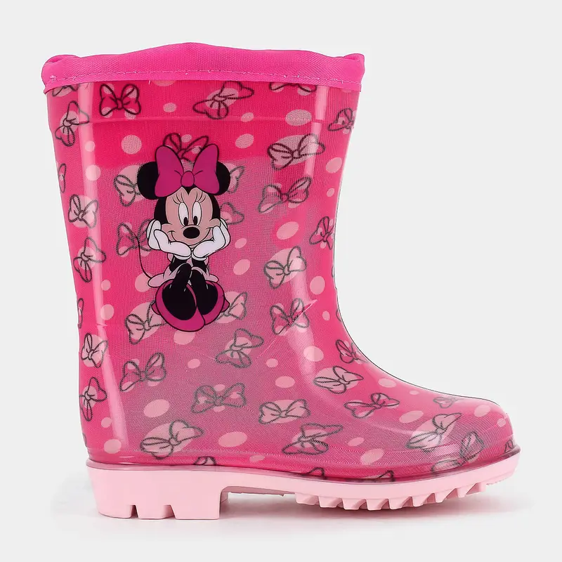 Pioggia-neve-Scarpe Minnie da Bambina, rosa