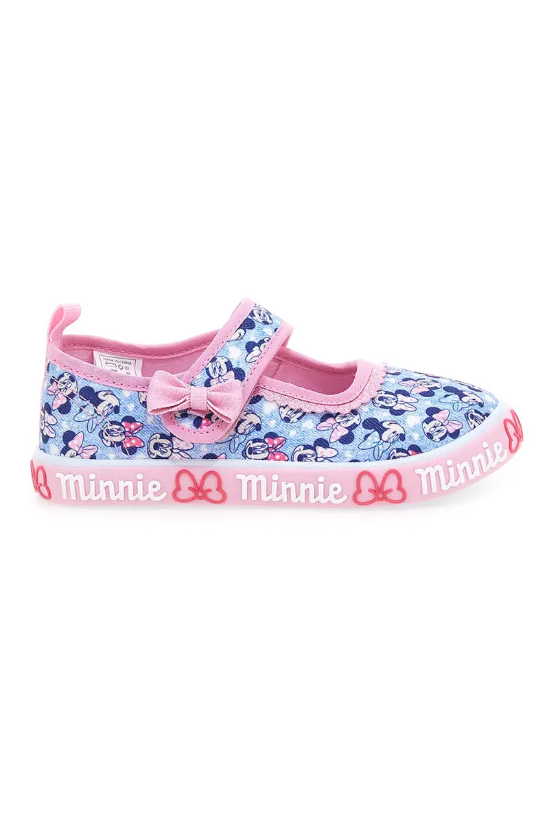 Sandali Rosa E Azzurri con Fiocco e Velcro MINNIE D3010680T [ROSA]