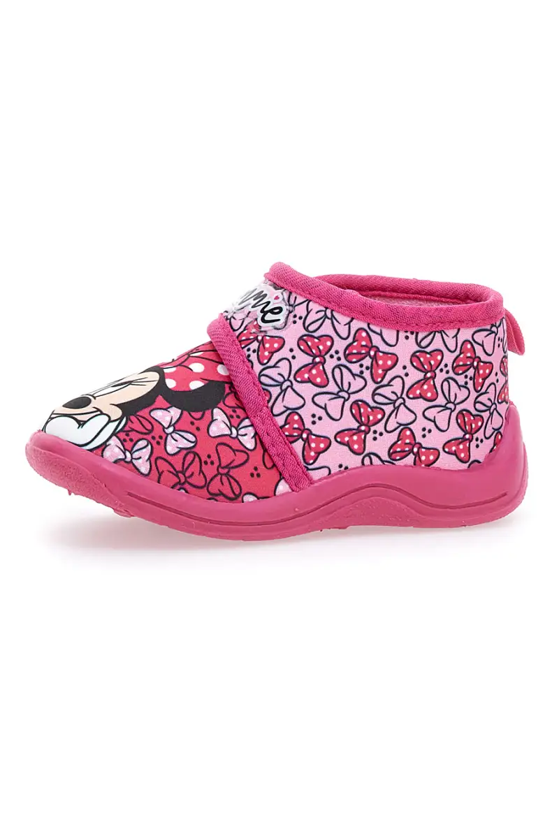 Minnie Sneakers rosa per primi passi con stampa miniatura 4
