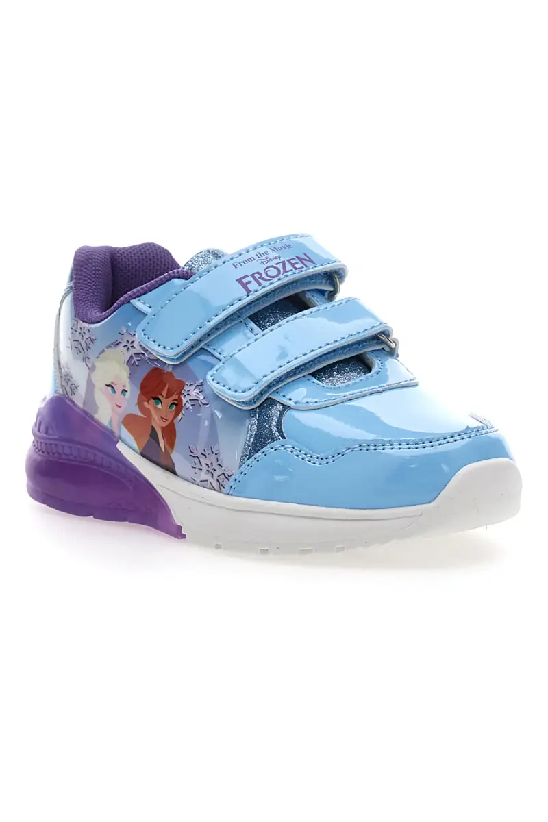 Sneakers Azzurre e Viola Frozen 16610 [BLUE] miniatura 2