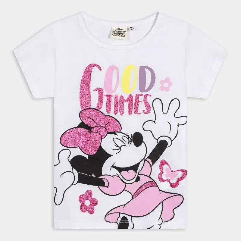 Minnie T-shirt Bambina Bianco 2850272