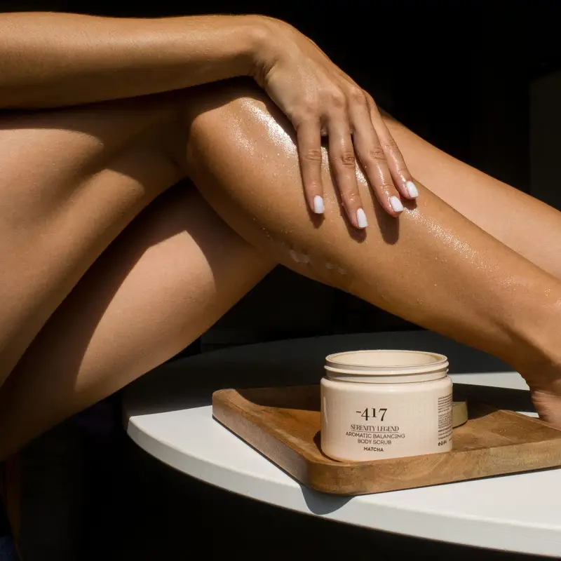 Serenity Legend Aromatic Balancing Body Scrub Matcha - Olio e scrub corpo miniatura 3