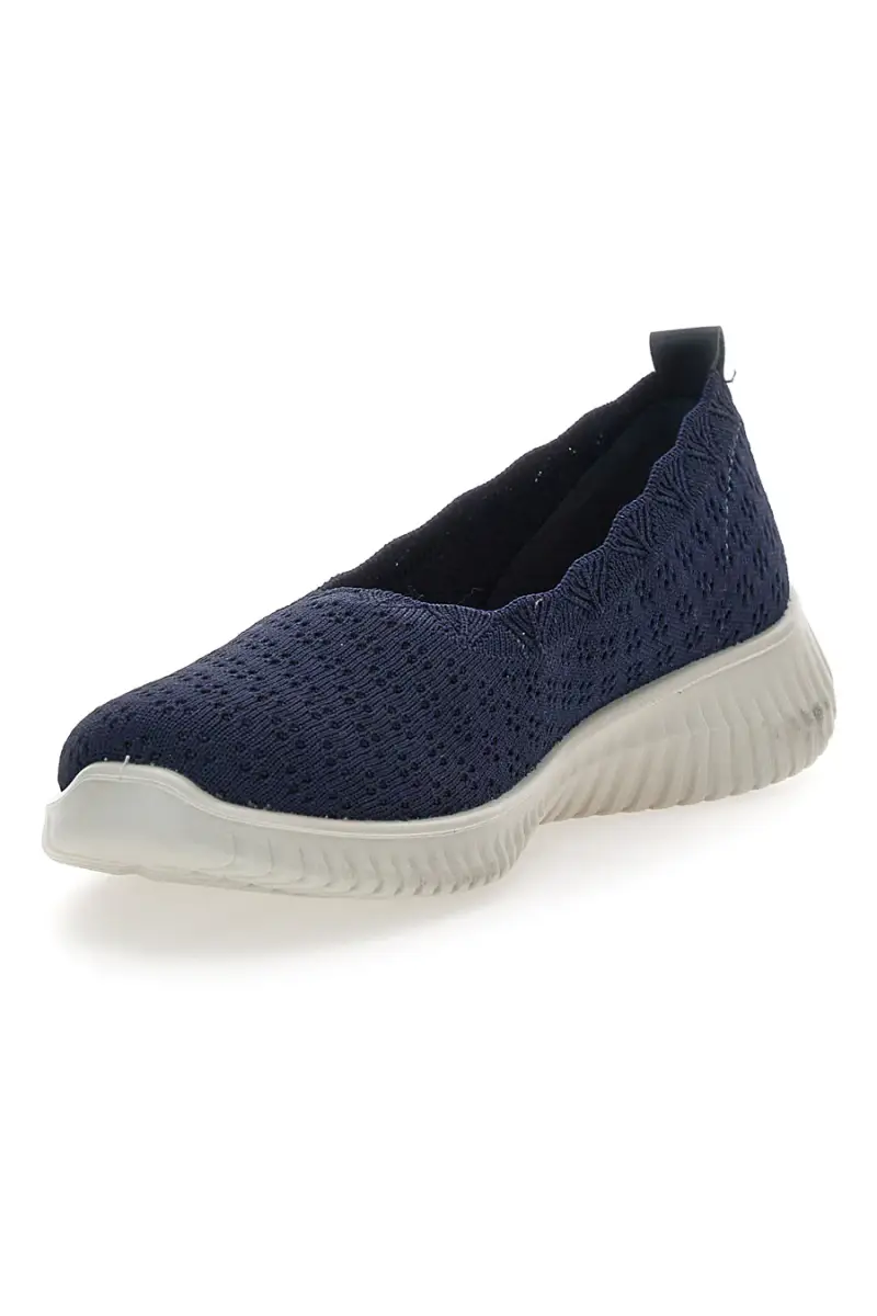 MIO TEMPO Mocassini Blu 4365323 miniatura 3