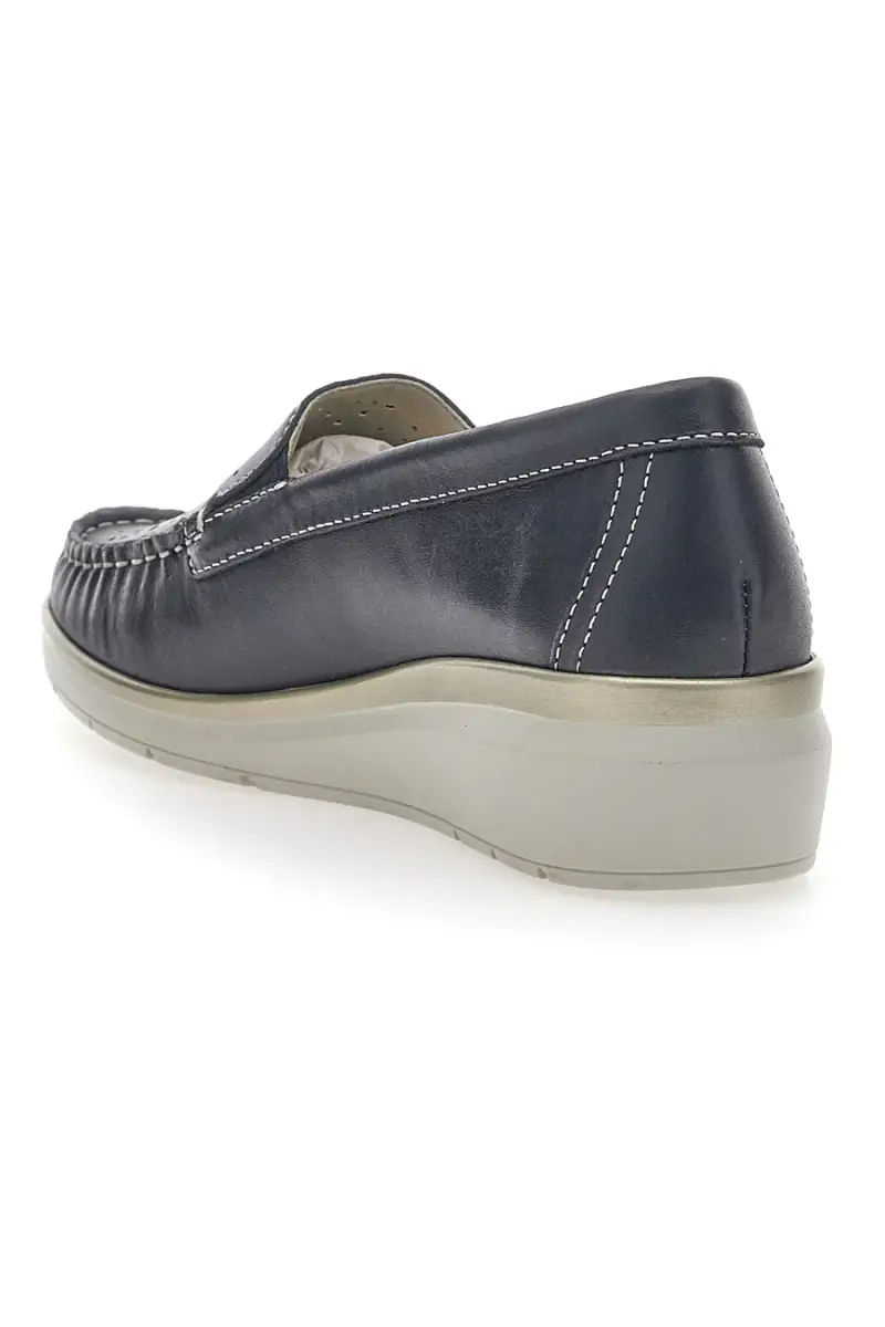 MIO TEMPO Mocassini Blu 3122753 miniatura 3
