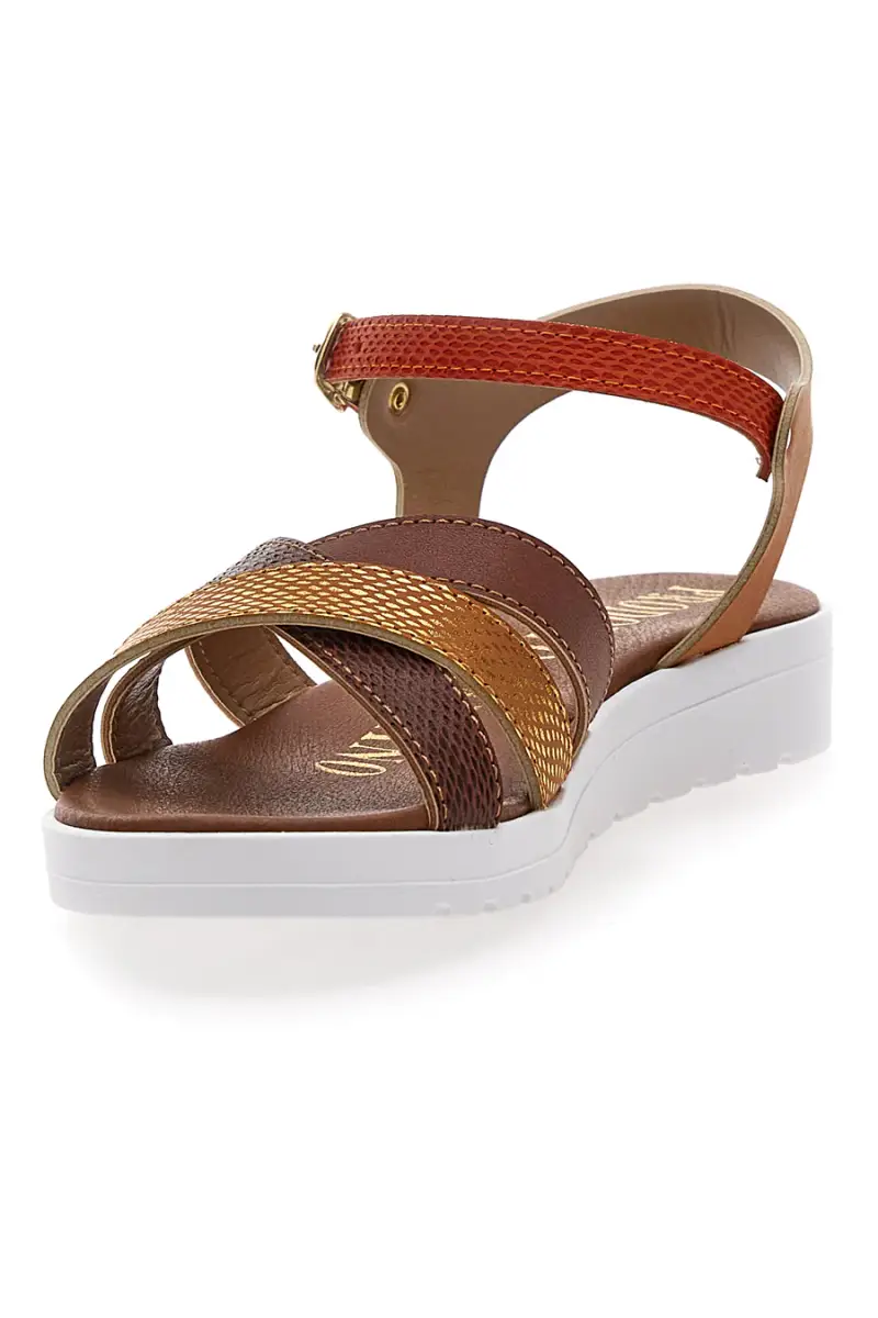 MIO TEMPO Sandali con cinturino Bianco 3031303 miniatura 3