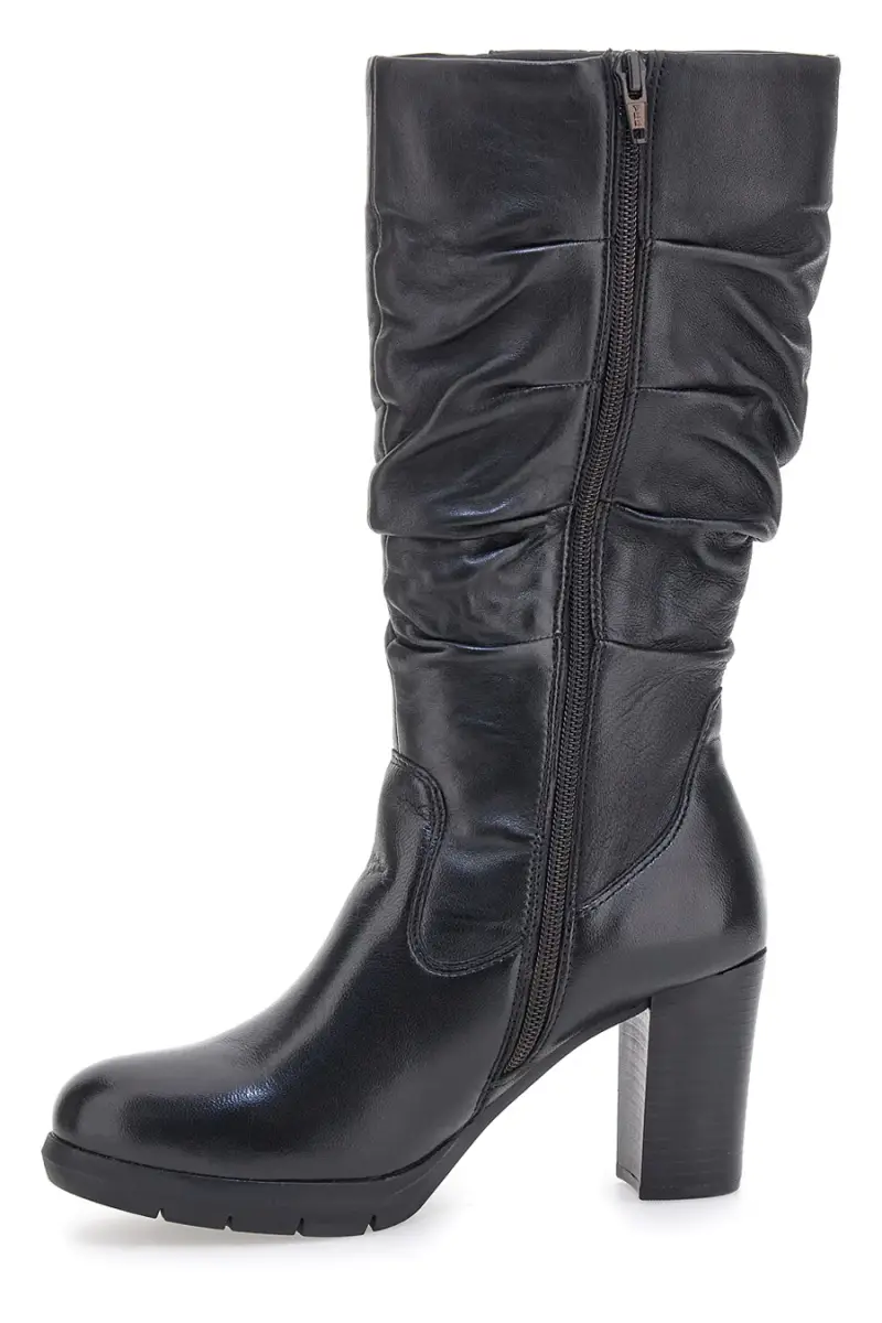 Stivali Neri Alti con Tomaia in Pelle MIO TEMPO 2106 [NERO] miniatura 4