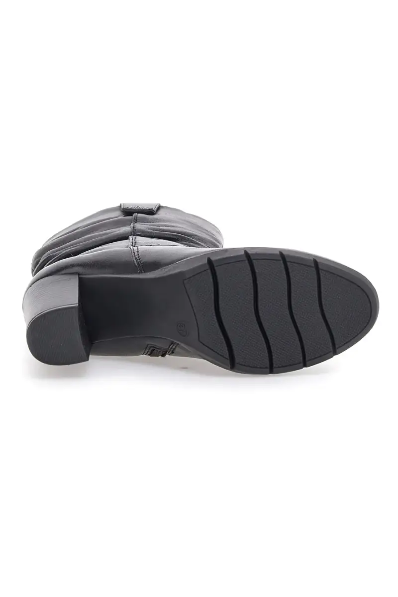 Stivali Neri Alti con Tomaia in Pelle MIO TEMPO 2106 [NERO] miniatura 5