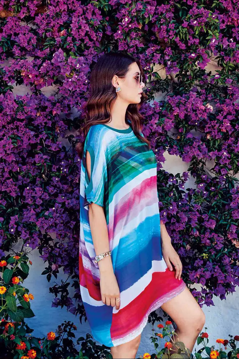 PONCHO MULTICOLOR | Colore Multi |