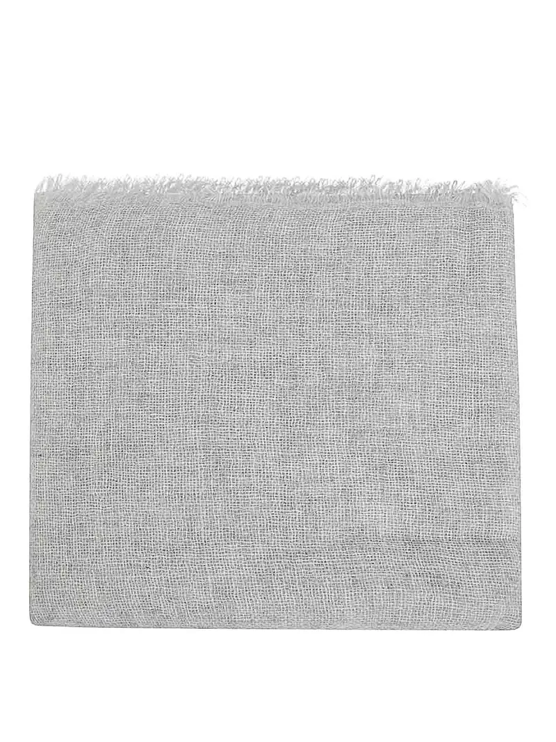Scialle in cashmere Grigio
