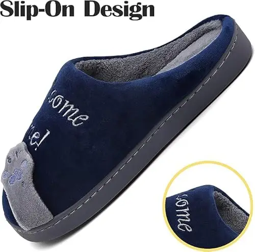 Mishansha Pantofole Donna Blu 2695726 miniatura 3