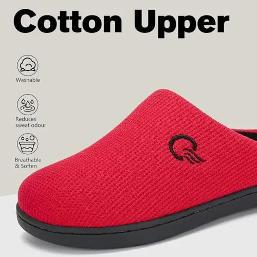 Mishansha Pantofole Donna Rosso 3452150 miniatura 2